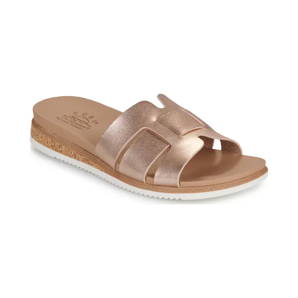 Skechers Damen Desert Kiss Low Peak Look Schiebe-Sandalen, Rosegold Duraleather, 37 Eu thumbnail
