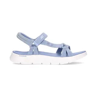 Skechers Women's Go Walk Flex Sandal Sublime Sandals, Blue Textile, 5 Uk