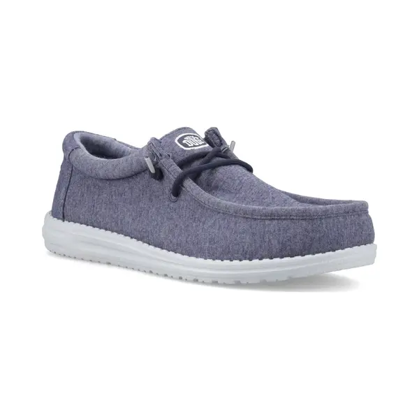 Heydude Herrenschuhe Wally Stretch Jersey Navy thumbnail