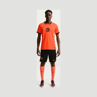 Nederland 2026 Stadium Thuis Nike Dri-Fit Replica Voetbalshorts Voor Heren - Zwart