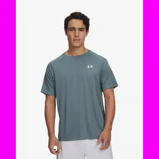 Under Armour Tech Men T-Shirts - Blue - Size S - Poly Jersey