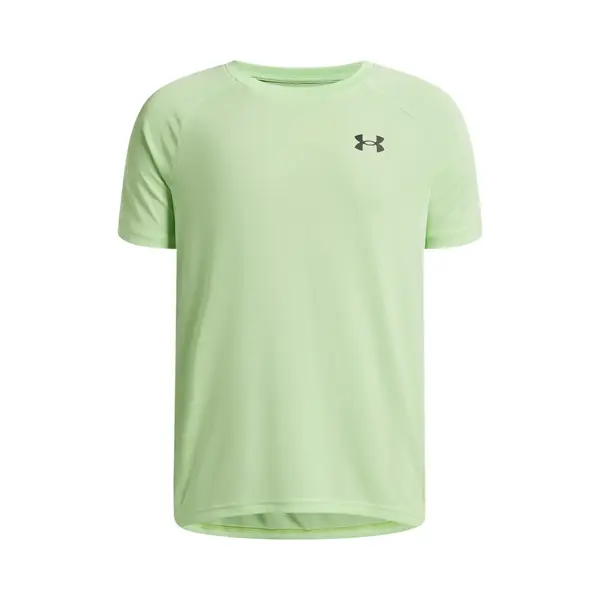 Under Armour Ua Tech 2.0 Ss-Grn Jongens Sportshirt - Groen - Zwart thumbnail