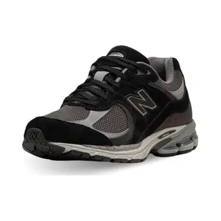New Balance 2002R Herren-Sneaker, Black Castlerock Grey, 42.5 Eu