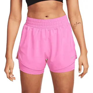 Kurze Atmungsaktive Frauenhose Aus Ultra-weichem Und Seidig Gewobenem Stoff Nike One
