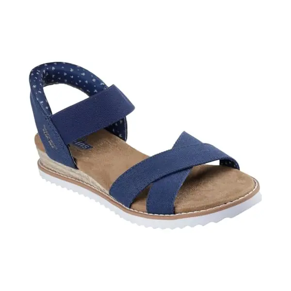 Sandalen Skechers Bobs Desert Kiss - Golden Lily 114418/Nvy Dunkelblau thumbnail