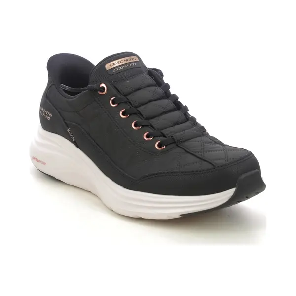 Skechers Contour Foam Bkrg Black Rose Gold Womens Trainers 150413 In A Plain Man-made In Size 6 thumbnail