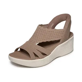 Skechers Parallel Lite - Summer Invite Dames Sandalen - Mokka