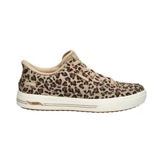 Skechers Hands Free Slip-Ins Arch Fit Arcade Dames Sneaker - Leopard - Maat 39