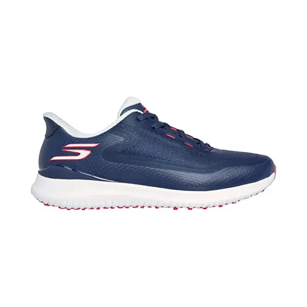 Skechers Slip-Ins, Go Golf Flight Spikeless Lace Up Mesh Sneakers Für Herren, Marineblau, Größe 40 thumbnail