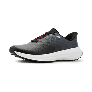 Skechers Go Herren-Golfschuhe Aus Synthetik, Schnürung, Schnürung, Schwarz Und Weiß, Größe 43