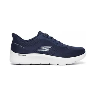 Skechers Go Walk Flex Slip-Ins Damen Sneaker Marineblau/weiß - 45