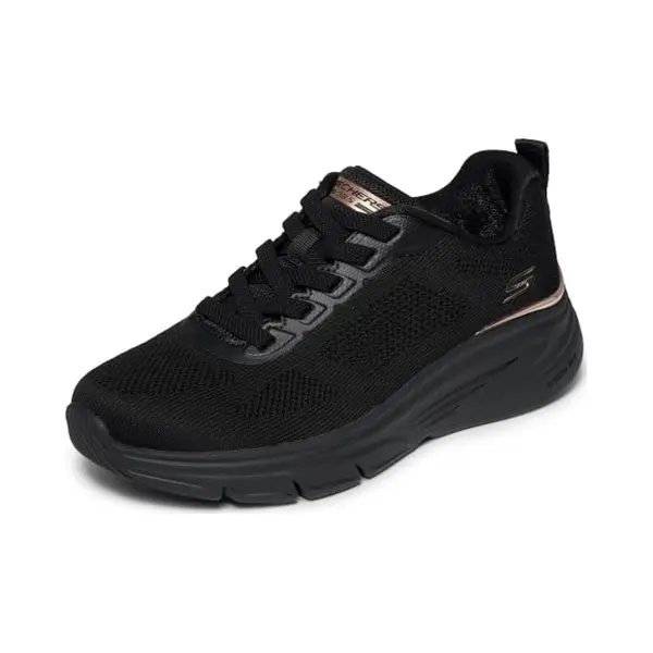Skechers Bobs Arch Fit Elev8 Sneakers Voor Dames, Technisch Gebreid Zwart, 37 Eu thumbnail