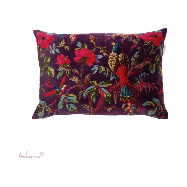 Imbarro Home & Fashion Imbarro - Sierkussen - Kussen - Purple - Paradise - 40x60cm - thumbnail