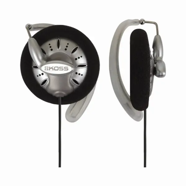 Koss KSC75 hoofdtelefoon/headset Hoofdtelefoons Bedraad oorhaak Muziek Zwart, Zilver thumbnail