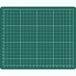 Snijmat Rillstab A4 - 302x227mm - Uniek Zelf-herstellend Materiaal - Groen - 3-laags