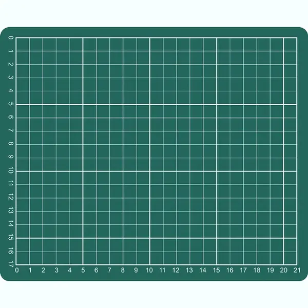 Snijmat Rillstab A4 - 302x227mm - Uniek Zelf-herstellend Materiaal - Groen - 3-laags thumbnail