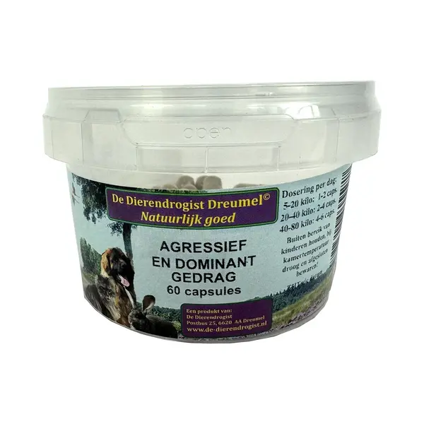 Dierendrogist Agressief / Dominant Capsules thumbnail