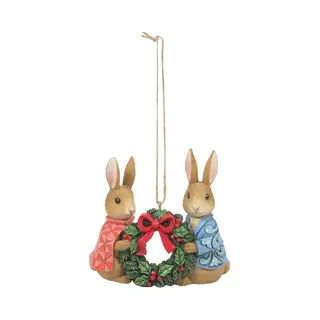 Enesco Jim Shore Peter With Flopsy Figurine