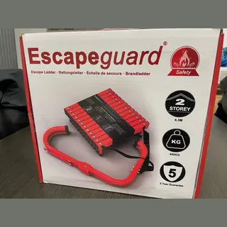 Vluchtladder First Alert (Brandladder) - Metaal/Nylon - 4, 3 Meter