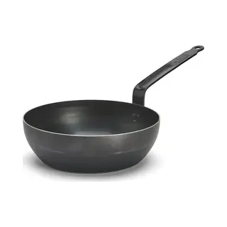 De Buyer Country 11-inch Carbon Steel Frying Pan, Blue