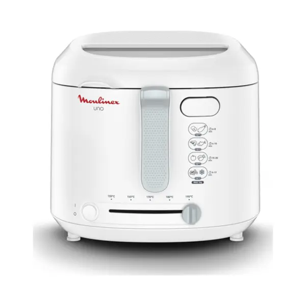 Moulinex AF2031 Enkel Vrijstaand 1600 W Frituurpan Wit thumbnail