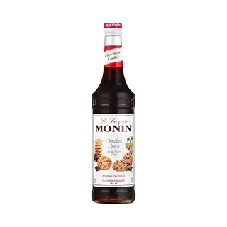 Monin Chocolate Cookie Siroop - Voor Koffie, Milkshakes En Desserts - 70 Cl