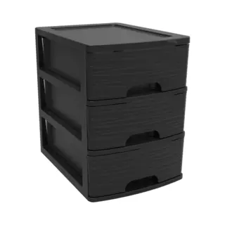 Eda Ladeblok/bureau Organizer Wit A5 3x Lades Stapelbaar L27 X B36 X H35 Cm - Ladenblokken