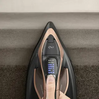 Tefal Ultimate Power Pro FV9E50 Trocken- & Dampfbügeleisen Durilium AirGlide Autoclean soleplate 3200 W Schwarz, Kupfer