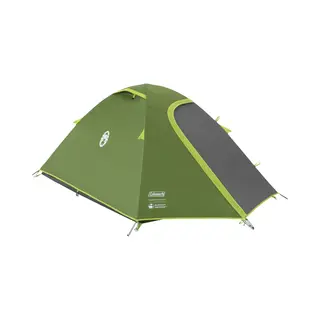 Coleman Zelt Darwin 2 BlackOut | Kompaktes 2 Mann Kuppelzelt | Speziell Abgedunkelte Schlafkabine | Leichtes Camping, Festival, Trekkingzelt | 4000 Mm
