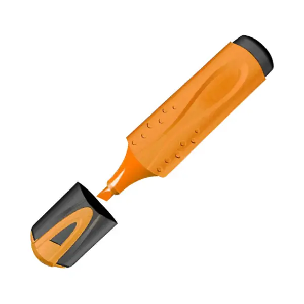 Maped Fluo Peps, 12-pack markeerstift 12 stuk(s) Beitelvormige punt Oranje thumbnail
