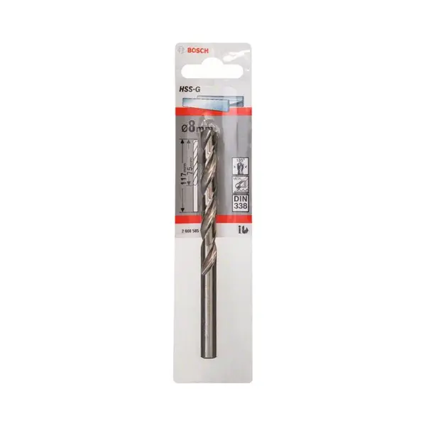 Bosch Metal drill bit Hss-G, Din 338 thumbnail