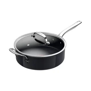 Tefal Jamie Oliver C47533 by Prima keramische hapjespan 26 cm met deksel - inductie
