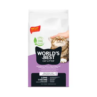 World's Best Cat Litter Kattenbakvulling Lavender 6, 35 Kg