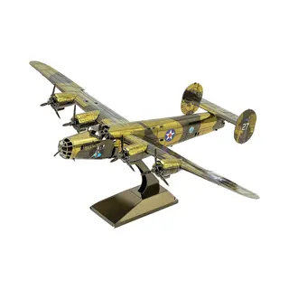 Fascinations Metal Earth B-24 Liberator Modelvliegtuig met vaste vleugels Montagekit