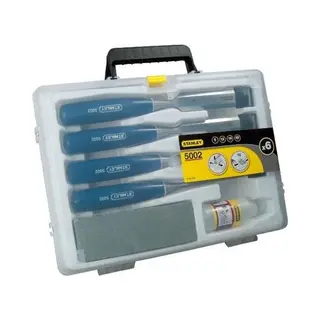 Stanley Steekbeitelset Basic 6-delig
