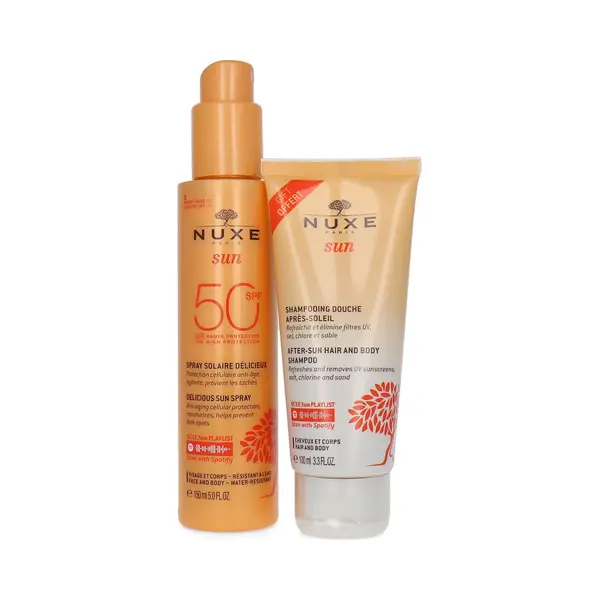 Nuxe Sun Delicious Solar Spray Lsf 50+ After Sun Shampoo 100ml Geschenk thumbnail