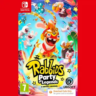 Ubisoft Rabbids Party Of Legends (code In A Box)
