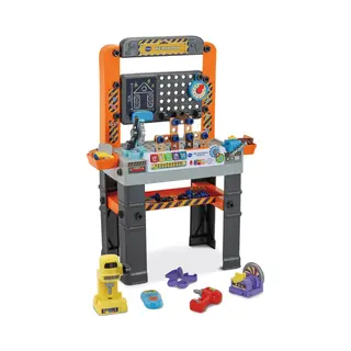 VTech Mijn Interactieve Werkbank Speelgoed - Kinder Gereedschap - Educatief & Interactief Speelgoed - Cadeau - Kinderspeelgoed 3 Jaar