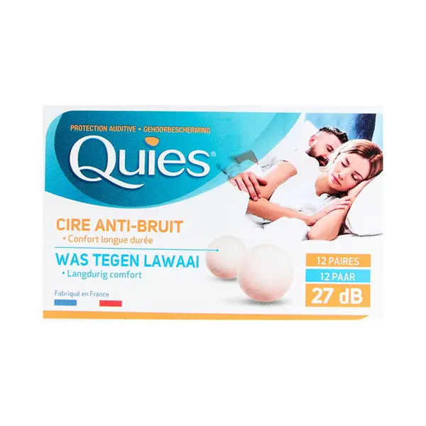 Quies Hearing Protection - Anti-Noise Wax 12 Pairs thumbnail