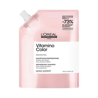 L'Oréal Professionnel L’Oréal Professionnel Vitamino Color Shampoo Refill – Bescherming En Meer Glans - Voor Gekleurd Haar - Navulverpakking 500ml