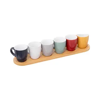 Secret de Gourmet Geschenkset Mit 6 Colorama 9 Cl Tassen, In Box