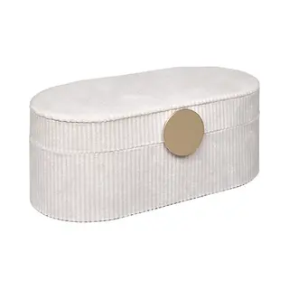 Atmosphera Createur D'interieur Atmosphera - Schmuckschatulle Enya Velours Beige L255cm