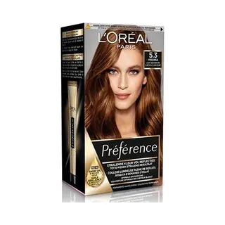 L'Oréal Paris, Haarkleur, Loreal Paris Preference 5.3 Light Gold Brown Hair Color (5.3 Licht Goudbruin)