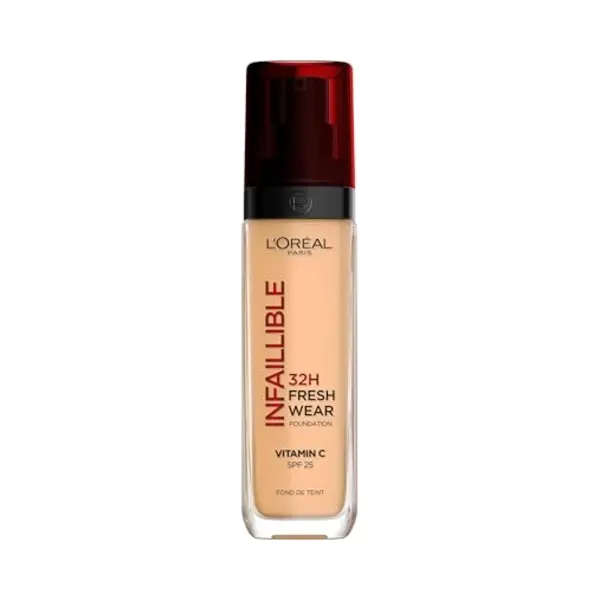 L'Oreal Paris L'Oréal Paris Make-up, Wasserfest Und Langanhaltend, Flüssige Foundation Mit Lsf 25, Infaillible 32H Fresh Wear Make-up, 235 Cool, 30 Ml thumbnail