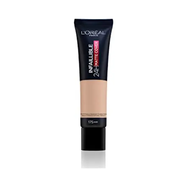 L'Oreal Paris L'Oréal Paris Make Up, Wasserfest Und Langanhaltend, Mattierende, Flüssige Foundation Mit Hoher Deckkraft, Formel Mit 4% Niacinamiden, Infaillible thumbnail