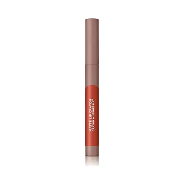 L'oréal L'Oreal Paris Infallible Very Matte Lip Crayon Lipstick, Smudge Proof, Red Lipstick, 110 Caramel Rebel, 1 Kg thumbnail