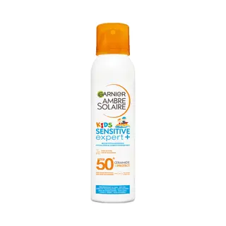 1+2 Gratis, Garnier Ambre Solaire Sensitive Expert+ Kids Zonnebrandspray Mist Spf 50+ 150 Ml