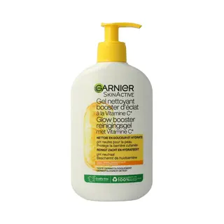 Garnier SkinActive Vitamine C Glansbooster Reinigingsgel, 250 Ml