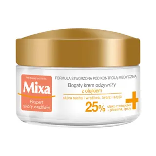 Mixa Expert Sensitive Haut Reichhaltende Nährcreme Mit Öl