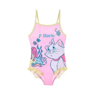 Disney Aristocats Badpak - Marie - Roze/Lime - Maat 116 (6 Jaar)